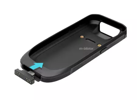 Chainway C60 - Gumowe etui z gniazdem typu C i pogo pin