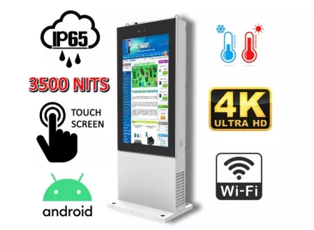 wodoodporny infokioski NoMobi Trex 55