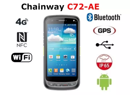 Rugged kolektor danych dla magazynu