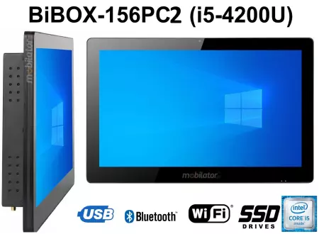 Wytrzymały dotykowy panel PC do produkcji