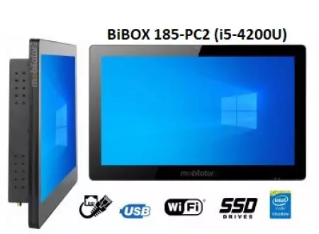 nowoczesny komputer panelowy wytrzymały przemysłowy