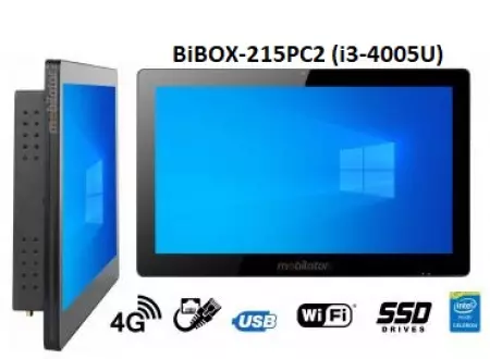 Solidny komputer panelowy z aluminiową obudową