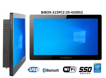 Przemysłowy ekran dotykowy z ochroną IP65