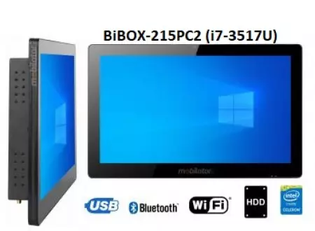 Wstrząsoodporny wzmocniony panel  metalowy, ekran dotykowy 