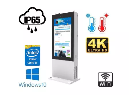  wolnostojący wodoodporny totem reklamowy przemysłowy panel sterowniczy Trex 55W