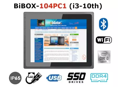 Odporny na wilgoć i deszcz komputer dotykowy