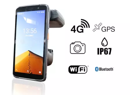 Skaner przemysłowy odporny na upadki i warunki zewnętrzne