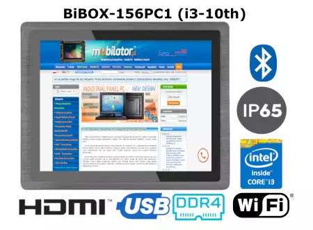 Wytrzymały panel operatorski do sterowania maszynami