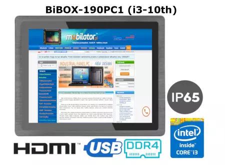 Przemysłowy komputer dotykowy odporny na wodę