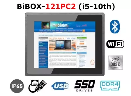 Przemysłowy komputer dotykowy odporny na wodę