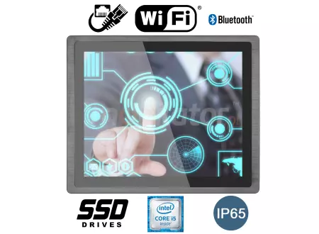 ekran dotykowy jasny wyświetlacz multimedialny przemysłowy nowoczesny BIBOX 215PC1