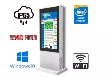 totem na windowsie 10 pro NoMobi Trex 75 cali Intel Core i5 norma odporności IP65 WiFi