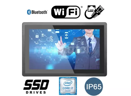  BiBOX-156PC1 (i7-10th) - Panel przemysłowy z HDMI, LAN, procesorem i7 i Wifi oraz bluetooth