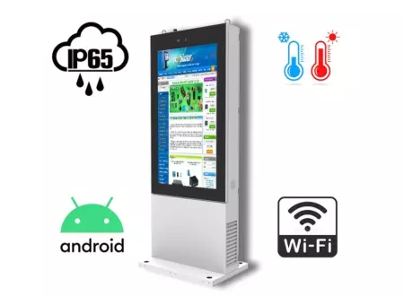 totem multimedialny ekran LG monitor dotykowy totem multimedialny NoMobi Trex 86 cali 