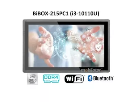 Dotykowy wodoszczelny przemysłowy Panel sterowniczy  z normą odporności IP65  BiBOX-215PC1