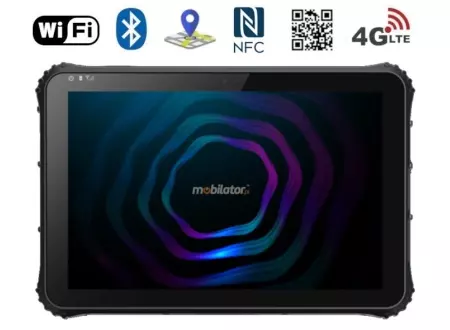 Tablet dla hurtowni ze skanerem kodów kreskowych QR i z modułem NFC Emdoor I22J poręczny i ergonomiczny