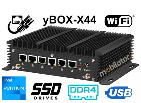 minipc z portem rs232 usb 2.0 usb 3.0 X44 Wsparcie dla różnych systemów operacyjnych X44