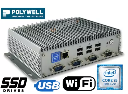 Polywell-Nano-U8FL2C6 dobry MiniPC z wysokiej jakości procesorem 