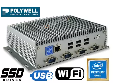 Polywell-Nano-U8FL2C6 odporny i niezawodny MiniPC 