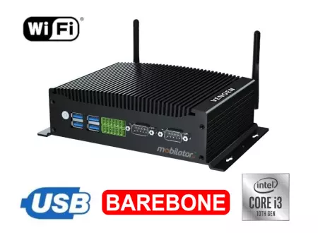 Mini PC przemysłowy z nowoczesnym wydajnym procesorem Intel Core i3 HyBOX H6 - i3 odporny i niezawodny