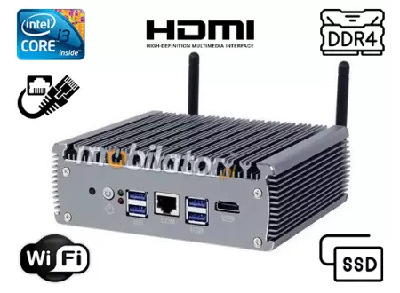 yBOX-X56-(6LAN)-I3 1125G4 v.1 Wytrzymały komputer przemysłowy