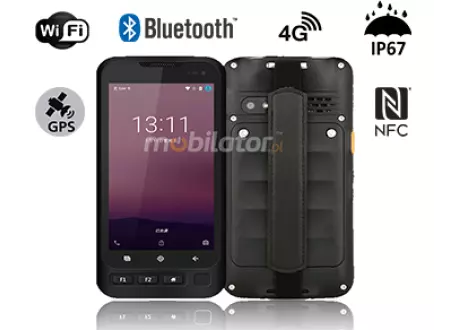 MobiPAD 7R – solidny kolektor danych, norma IP67, ze skanerem kodów 2D Zebra, NFC, Wifi i Bluetooth, Android 12, 4GB RAM, 64GB ROM