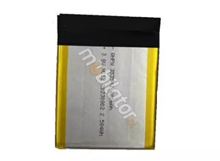 MobiPAD V20 - hot swap battery 500mAh