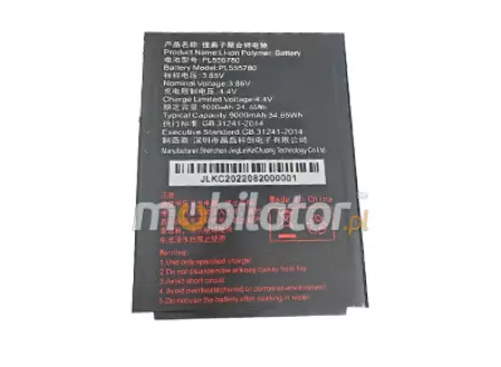 MobiPAD V9s - bateria 9000mah