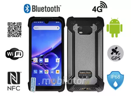 MobiPAD MS5 – wydajny terminal danych ze skanerem 2D Newland N1, o wysokiej wytrzymałości IP68, z modułem NFC, 6GB RAM i 128GB ROM, systemem Android, 5.7 calowym ekranem dotykowym