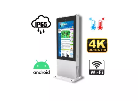 totem zewnętrzny kiosk przemysłowy No Mobi Trex wytrzymały totem NoMobi Trex Hi43 