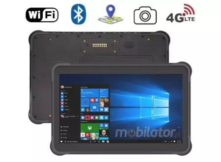 MobiPAD WST11 v.13 - wydajny tablet przemysłowy ze skanerem 2D, GPS o wysokiej dokładności, czytnikiem linii papilarnych, UHF RFID do 4 metrów, 4GB RAM i 64GB ROM