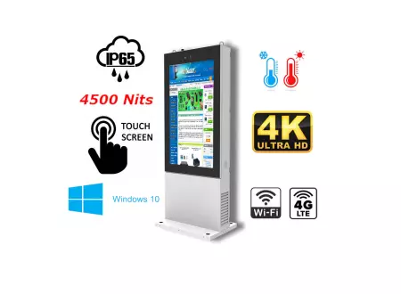 totem informacyjny dla kin panel reklamowy pracujący w niskich i wysokich temperaturach Infokiosk z normą odporności IP  NoMobi Trex Hi65Wtotem informacyjny dla kin panel reklamowy pracujący w niskich i wysokich temperaturach Infokiosk z normą odporn