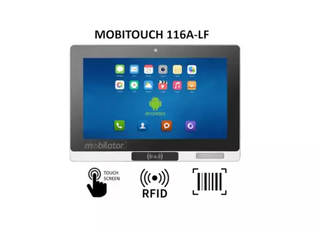 Mobitouch 116A-LF dobry Wytrzymały komputer panelowy z ekranem dotykowym