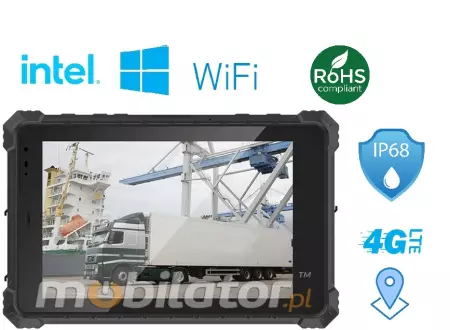 Mobipad 10DS-RTYF v.7 - Tablet outdoorowy 10.1cala z baterią 5000mAh, GPS, 5G i systemem Windows 11 - pancerny sprzęt do zadań specjalnych