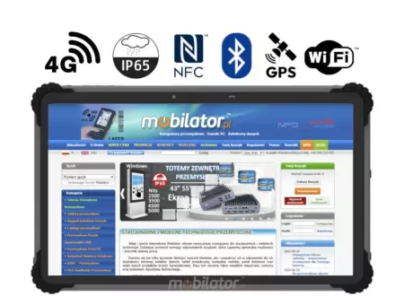 Solidny tablet do intensywnej pracy z dużym wyświetlaczem