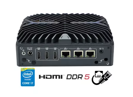 IBOX 2323N wzmocniony komputer przemysłowy z RAM DDR5