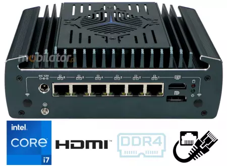 IBOX 3611N wytrzymały miniPC z dyskiem SSD M.2