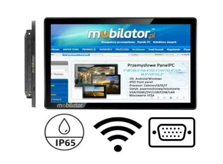 BiBox 270-I58 Odporny panel komputerowy przemysłowy 27