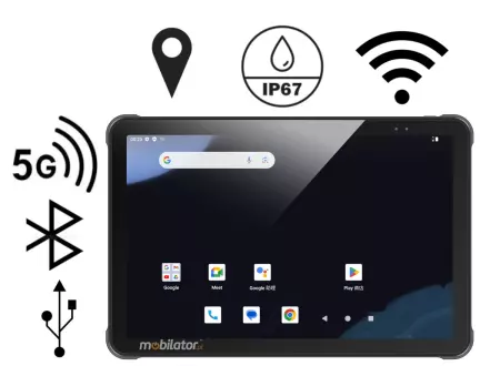 Chainway P100 Tablet przemysłowy o przekątnej ekranu 11 cali