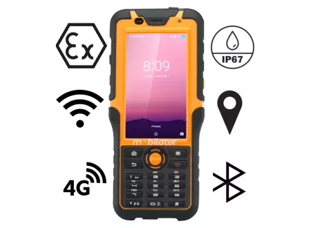 MobiPad Tex05 nowoczesny kolektor danych z wytrzymałą baterią 5000mAh