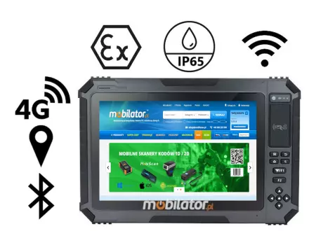 Tex101 tablet do zadań specjalnych wododporny