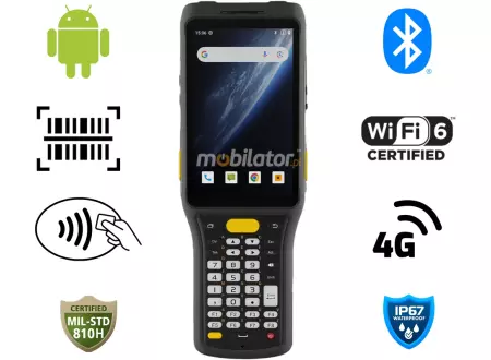 Chainway C63 v.2 - Mobilny terminal terenowy z obsługą kart SIM (4G), czytnikiem 2D, GPS i aparatem 13Mpx