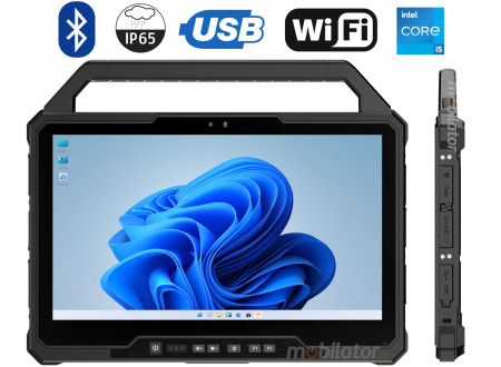 MobiPad RT-UF1330DS v.1 - Pancerny tablet 13.3" z procesorem Intel i5 oraz Windows 11 Pro, z pamięcią 16GB RAM + 256GB SSD z modułem łączności 4G oraz WiFi 6