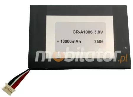 Additional battery for industrial tablets