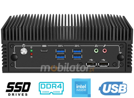 Postaw na wydajność procesora i3 wewnątrz MobiPad nBOX MK12F-V2