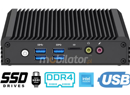 Wydajny MobiPad nBOX MV3-2LAN-N5095 do Twojego biura