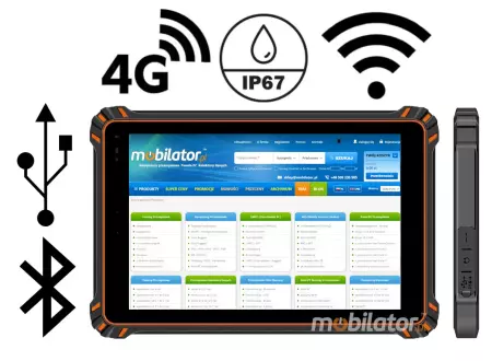 MobiPAD MR-1006A v.4 - Wydajne tablety z pojemnymi bateriami 10000 mAh, prcesorami MTK8781 oraz Androidem 13, 8GB + 128GB ROM, 1000 nitów