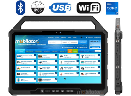 Tablet RT-UF1330DS łączy skaner 2D RFID UHF i czytnik FBI