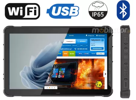 Industrial MobiPad DS-12CTR tablet with 12-inch screen