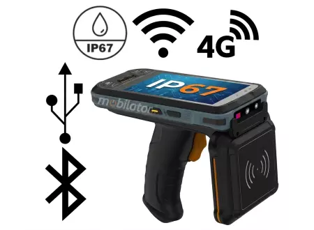 MobiPad HS7000N v.1 - Wytrzymałe przemysłowe kolektory z normą IP67, procesorem MTK, Android 12, Newland N6601, baterią 11700mAh (4GB+64GB ROM)